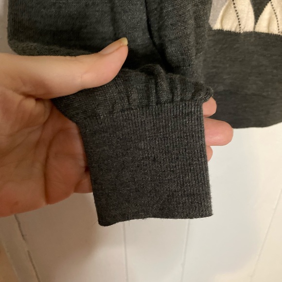 Linea Rosso Signature Men’s Merino Wool Blend Sweater Size M Pullover Gray - Picture 2 of 7